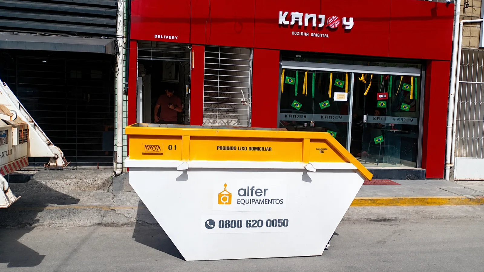 Caçamba de entulho em Recife precisa de licença?